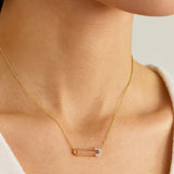 Collier Andi - Epingle à Nourrice Plaqué Or