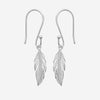 Boucle d'oreille Ivy - Plume Pendante Argent