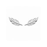 Puce d'Oreille - Plume Argent 925