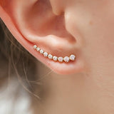 Boucle Anael - Contour d'oreille Grimpante Plaqué Or