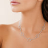 Collier Floe - Fleurs Acier Inoxydable Argenté