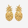 Boucle d'oreille Fruty - Ananas Plaqué or