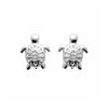 Boucles d'Oreilles Toly - Tortue Argent Femme