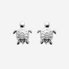 Boucles d'Oreilles Toly - Tortue Argent Femme
