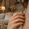 Bague Aelyra - 2 Plumes Argent Femme