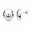 Boucle d'Oreille Riley - Perle Argenté Acier Inoxydable