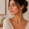 Collier Azali - Maille Marine Acier Inoxydable Doré