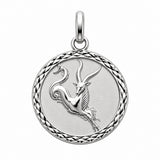 Pendentif Cassia - Médaille Signe Astrologique Argent