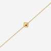Bracelet Waly - Petit Losange Plaqué Or