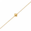 Bracelet Waly - Petit Losange Plaqué Or