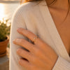Bague Vienne - En V Plaqué or 18 carats