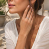 Bague Elyssia - 2 Poires Argent 925