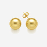 Boucles d'oreilles Bola - Perle Plaqué Or 4-12mm