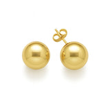 Boucles d'oreilles Bola - Perle Plaqué Or 4-12mm
