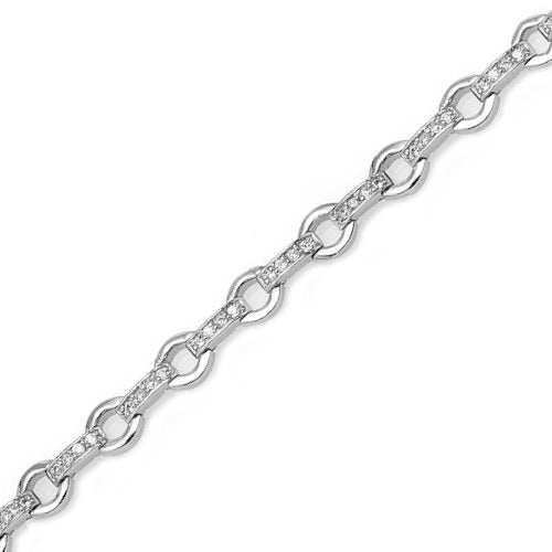 Bracelet Maille Jaseron Argent 925