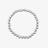 Bracelet Alina - Fil et Perles en Argent (6mm)