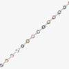 Bracelet Marlène - Perles Multicolores Argent