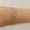 bracelet arbre de vie rose