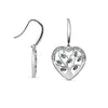 Boucles d'oreilles Manda - Arbre de Vie Argent