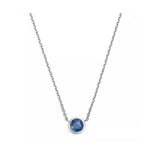 Collier Mally - Perle Bleu 5mm