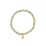 Bracelet Gaelle - Perle Amazonite Or