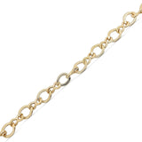 Bracelet Maille Ovale Or