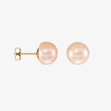 Boucles d'oreilles Cami - Perles de Culture Rose & Or