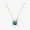 Collier Méléana - Soleil Pierre Turquoise