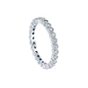 Bague Fine Argent 925 Strass