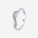 Bague Liam - Fine Argent & Zirconium