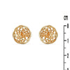 Boucles d'oreilles Hali - Nid Plaqué Or