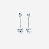 Boucles Oreilles Phil - Swarovski Pendantes