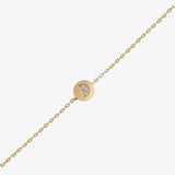 Bracelet Joanne - Lune Plaqué Or