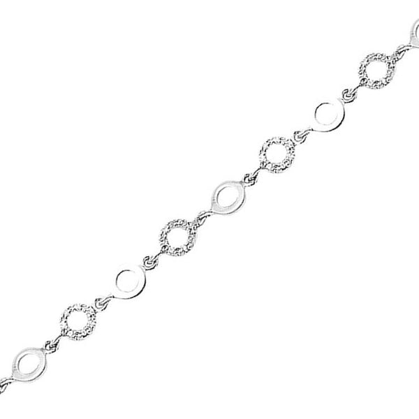 Bracelet Cercles Argent