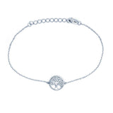Bracelet Arbre de Vie Argent rhodié