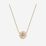 Collier Sara - Tournesol Plaqué Or