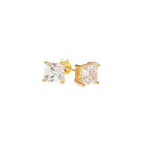 Puces d'oreilles Plaqué or 5mm